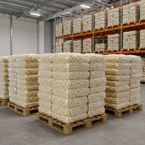 Cacahuète blanchie emballée sous vide de qualité supérieure pour la vente en gros en vrac fraîche et naturelle emballée avec soin pour une assurance qualité maximale - Product Image 2