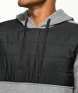 เสื้อฮู้ดดี้ผ้าฟลีซหนานุ่มทรงโอเวอร์ไซส์สำหรับผู้ชาย ถักโครเชต์ ผ้าฝ้าย 100% สไตล์วินเทจ พิมพ์ลายตัวอักษรตามสั่ง สำหรับฤดูใบไม้ร่วง - Product Image 3