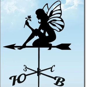 Conception Pari personnalisée girouette de jardin de luxe en aluminium carré de fer ferme avec un style élégant - Product Image 1