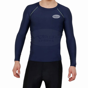 Gimnasio Fitness Wear Nuevo estilo Hombres Camisas de compresión 2025 Ropa de entrenamiento Hombres Camisas de compresión - Product Image 1