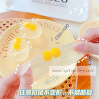 Gros Partie Interactive Pas Cher Jouet Durable Squeeze Egg Drôle Fidget Jouet pour Rentable Pâques Cadeau Panier Stuffer