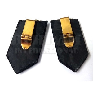 Haute Qualité Nouvelle Arrivée Gorget Badges En Gros Épaule Gorget Badges Pas Cher Prix Gorget Badges - Product Image 4