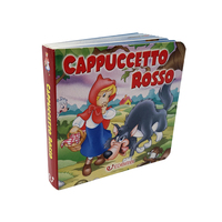Edicart Style Everyday Words Contes de fées classiques Livre de poche Livre cartonné Apprentissage coloré pour enfants 12 articles 24 pages Italie