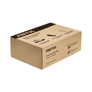 Paio di stivali di sicurezza neri, #23, puntale in poliammide, PRETUL - Product Image 2