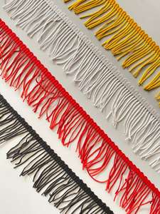 Customized Size Multi-Color Latin Dress <b>Fringe</b> Tassel Lace Trim Metallic Garment Home Textiles <b>Curtain</b> Decoration Cellphone - Product Image 5