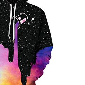 Sudadera con capucha de algodón para hombre, talla grande, básica, con logotipo personalizado, extragrande, para invierno, con impresión digital, al por mayor. - Product Image 5