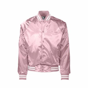 Veste Lettermen en Satin élégante sur mesure noire sur les tailles, veste universitaire en Polyester Satin pour hommes de Style Hip Hop de haute qualité - Product Image 5