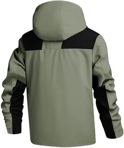 Lightweight Waterproof Windbreaker <b>Jacket</b> for <b>Men</b> Customizable OEM Design for Winter Season - Product Image 2