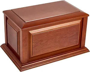 Handmade Wooden Cremation <b>Urns</b> for Adult Funeral and Burial with Custom Logo at Low Price - Product Image 5