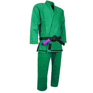 Diseño personalizado BJJ Gi uniforme brasileño estilo Kimono Jiu Jitsu Gi hecho de algodón con logotipo personalizado ropa deportiva OEM disponible - Product Image 3