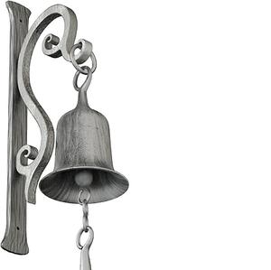 Outdoor Vintage Metal Outside Wall Mounted Doorbell Front Door School Restaurant Shop Entrance Decorative Hanging Doorbell - Product Image 1