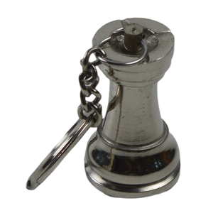 Llavero de Lujo con Diseño de Timón de Barco, Metal de Latón con Acabado Pulido, Anillo para Llaves de Alta Calidad - Product Image 1