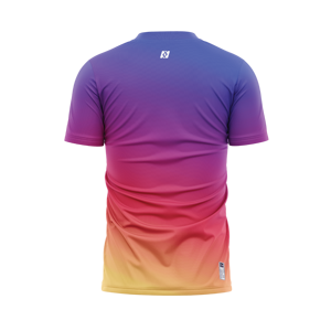 Vente en gros OEM ODM Personnalisé Respirant Séchage Rapide Extensible dans les quatre sens Impression Numérique T-shirts de Course pour Hommes Vêtements de Sport Haut de Gamme - Product Image 6