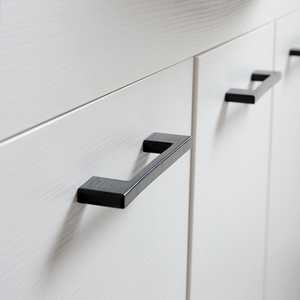 Ravenna 105cm White Export <b>Bathroom</b> Cabinet with Mirror Lamp Matt <b>Black</b> Details <b>Bathroom</b> <b>Sets</b> - Product Image 3