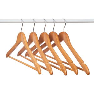 SLIM MOTH USERS <b>COAT</b> HOT SELLING WHOLESALE <b>WOODEN</b> HANGERS for Displaying Clothes Bags in Kitchen Wardrobe or Bathroom - Product Image 6