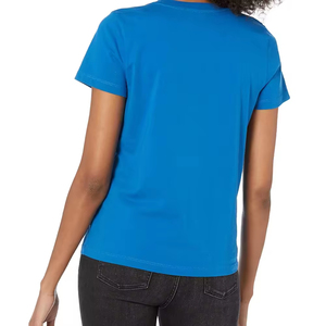 Offre Spéciale T-shirt surdimensionné en coton épais 100% pour femmes T-shirt respirant à manches courtes pour femmes - Product Image 3