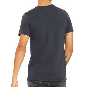 T-shirt unisexe à manches courtes de haute qualité, doux, respirant, noir - Product Image 6