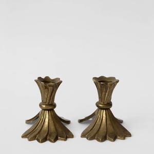 Minimalist 3 Arm Metal <b>Candle</b> Stand for Interior Designers, Geometric <b>Gold</b> <b>Candle</b> Holder for Events, Hotels & Home Decor - Product Image 3