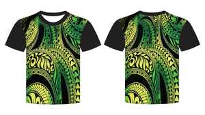 Nuevo diseño Casual hombres 100% poliéster sólido sublimación camisetas verano desgaste transpirable ecológico al por mayor - Product Image 4