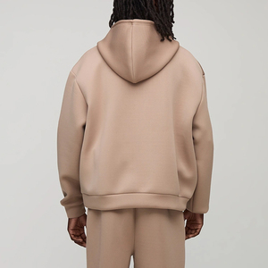 Survêtement pour homme en coton/polyester durable, respirant, avec logo personnalisé imprimé, coupe ample pour plus de confort, prix abordable. - Product Image 5