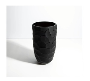 Vase à fleurs en aluminium couleur argent Vase de qualité supérieure au design unique pour mariage et restaurant - Product Image 4