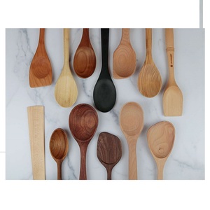 Custom LOGO Printed Mini Honey <b>Wooden</b> Spoon Kitchen Cooking Teaspoon Condiment Utensil Coffee Spoon Kids <b>Ice</b> <b>Cream</b> Tableware - Product Image 1