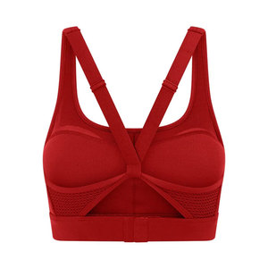 2024 nouveauté femmes élégant XL grande taille sport soutien-gorge haut Impact Fitness porter Unique impression motif réservoir respirant - Product Image 2