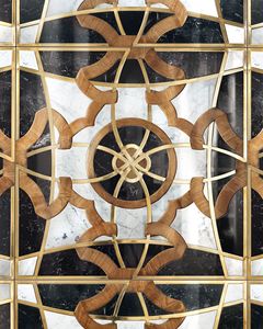 รูปทรงสี่เหลี่ยมผืนผ้าดีไซน์พื้นวอเตอร์เจ็ทหินอ่อน - Product Image 4