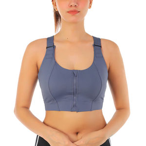 Soutien-gorge de sport professionnel haute performance pour femme, séchage rapide, Spandex Nylon 260g, couleurs personnalisables, logo sur le devant, Yoga 2026 - Product Image 3