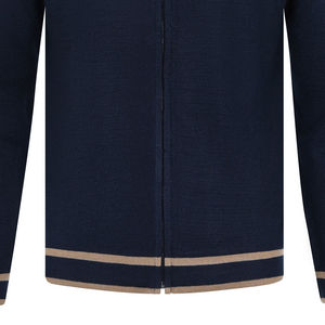 Pull-over uni à fermeture éclair pour hommes, motif uni, respirant, anti-rides, logo, pour l'hiver, personnalisable - Product Image 3