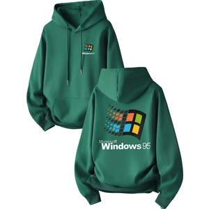 เสื้อฮู้ดดี้ผู้ชายผ้าฝ้าย 100% พร้อมหมวกแบบฝรั่งเศส ผ้าเทอร์รี่ฟอกสี ไซส์ XL พิมพ์ลายซิลค์สกรีน ลายเรียบ - Product Image 5