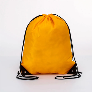 Nouvelles arrivées Sacs à cordon imperméables en nylon et polyester pour l'extérieur Sacs à cordon tendance personnalisés - Product Image 1