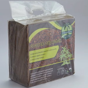 Blocs de coco de la meilleure qualité, 5 kg, pour l'agriculture, notamment pour la culture de gerberas, naturels et écologiques - Product Image 1