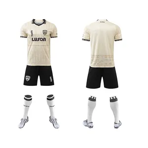 Camiseta de fútbol con logotipo personalizado LUSON, diseño de chándal AC, uniformes de fútbol, ropa de fútbol, camiseta de fútbol personalizada