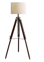 Lampadaire en bois fait à la main moderne veilleuse lampadaire avec trépied pour salon chambre bureau décor cadeau article