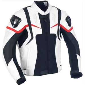 Nouveau 2025 personnalisé hommes sport sécurité respirant moto veste en cuir hommes équitation moto veste - Product Image 2
