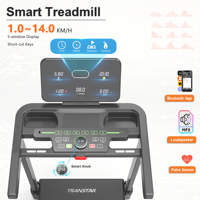 Tapis de course électrique pliable intelligent avec écran LED, modèle 2026, en promotion en ligne