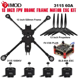 Hélice à moteur sans balais B3115 1050KV pour Drone longue portée RC FPV 13 \ "empattement bricolage hélicoptère M5 Lipo cadre accessoire à distance - Product Image 1