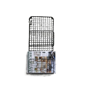Fresh Trending Luxury Modern Style Metal Iron Wire Revistero de la mejor calidad Simple Multi Purpose Small Newspaper Rack - Product Image 6