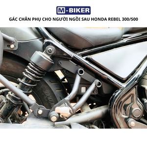 Reposapiés Traseros para Rebel 300/500, Accesorios de Soporte para Piernas, SKU 1766024939932, 1000 kg - Product Image 3