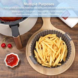 Tapis à vapeur en silicone réutilisable Durable Léger Flexible Sans huile Cuisine saine Favorise la sécurité au lave-vaisselle Tapis de cuisine parfaits - Product Image 3