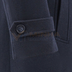 Abrigo Largo de Lana/Poliéster de Alta Calidad para Hombre, Corte Entallado, Abrigo Largo Cálido de Invierno para Hombre, Venta en Línea - Product Image 6