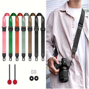 Dây đeo máy ảnh bằng polyester có thể điều chỉnh dành cho Canon Nikon Sony, giá đỡ ống kính đa năng với phần đỡ vai - Product Image 1