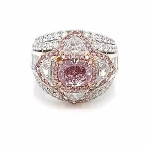 Prix de vente aux enchères de 5 carats de pierre naturelle taillée fantaisie, rose pur, pour bricolage, industrie, OEM, anniversaire - Product Image 4