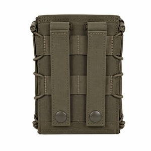 Bolsa Magnética Resistente al Agua de Alta Resistencia con Sistema MOLLE, Costuras Reforzadas, Parte Superior Abierta, Portador de Doble Capa con Bungee - Product Image 4