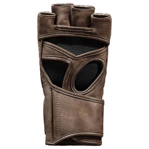 Gants de MMA en cuir de haute qualité professionnels, design à doigts ouverts, personnalisables, équipement d'entraînement aux arts martiaux, grappling, anti-humidité - Product Image 2