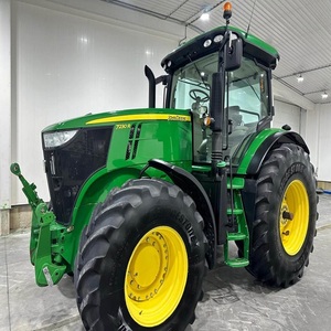 Tractor fuerte John Deeree 7230R 45HP con motor de bomba de caja de cambios de motor de tecnología avanzada para granjas modernas, grandes operaciones de campo - Product Image 2