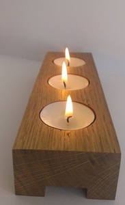 Nouveau bougeoir en bois Design pour la décoration de la maison - Product Image 5