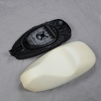 Ensemble complet personnalisé en cuir GANE pour moto, châssis haute densité et haute élasticité pour une utilisation toutes saisons sur Vespa GTV GTS