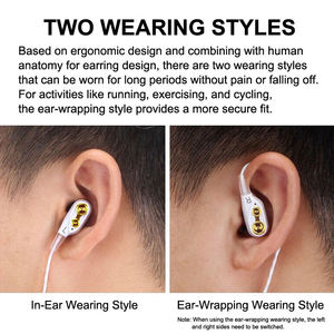 Wholesale Supply <b>Wired</b> In-Ear Headphones Type-C IPX-4 Waterproof Balanced <b>Armature</b> Driver for Daily Music Calls Factory Price - Product Image 4